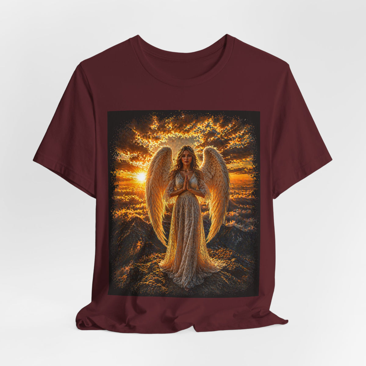 Angel Wings T‑Shirt — Heavenly Guardian Graphic Tee