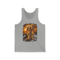 Angel Sunset Tank Top — Serene Guardian Angel Graphic Tank
