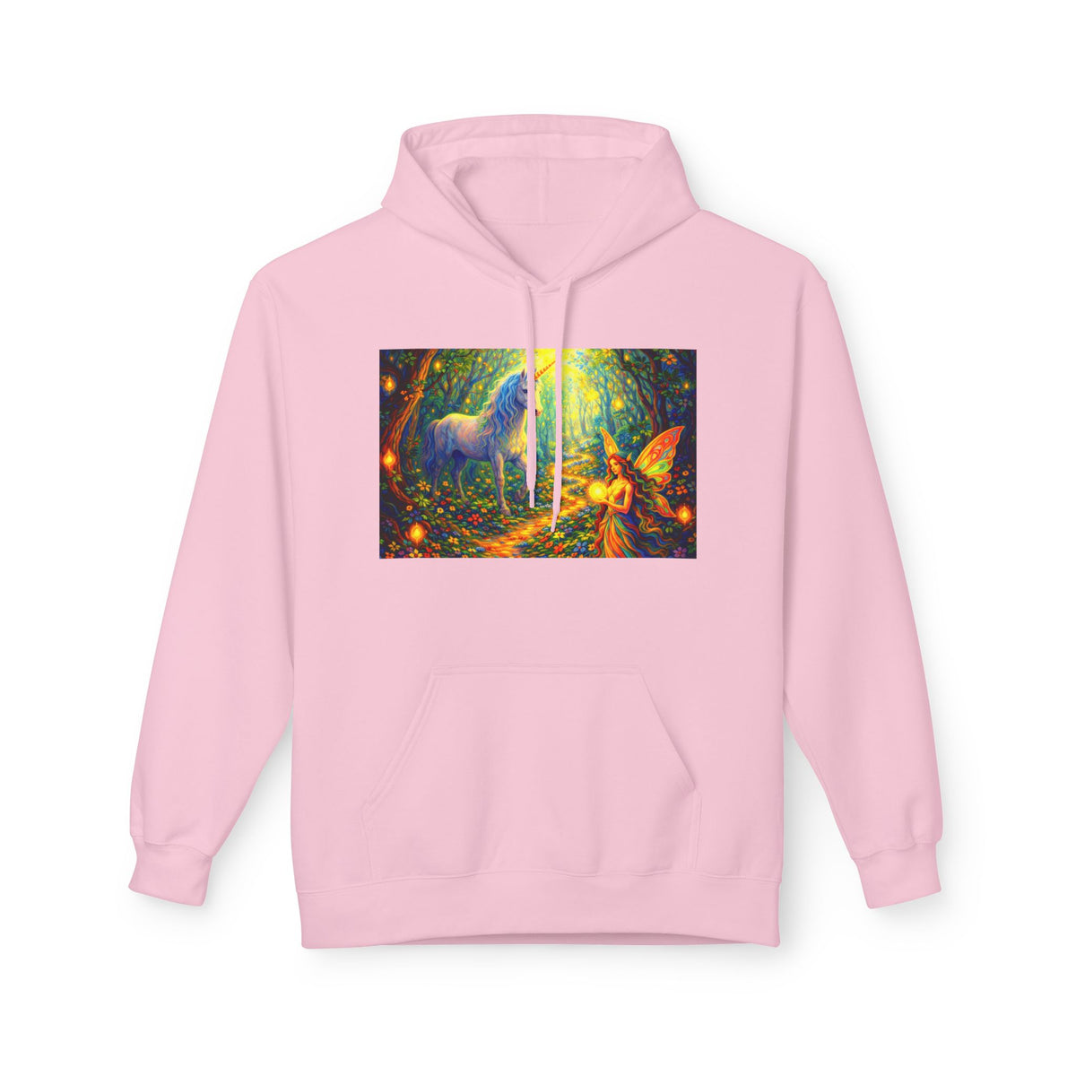Unisex Fairy  Midweight Softstyle Fleece Hoodie