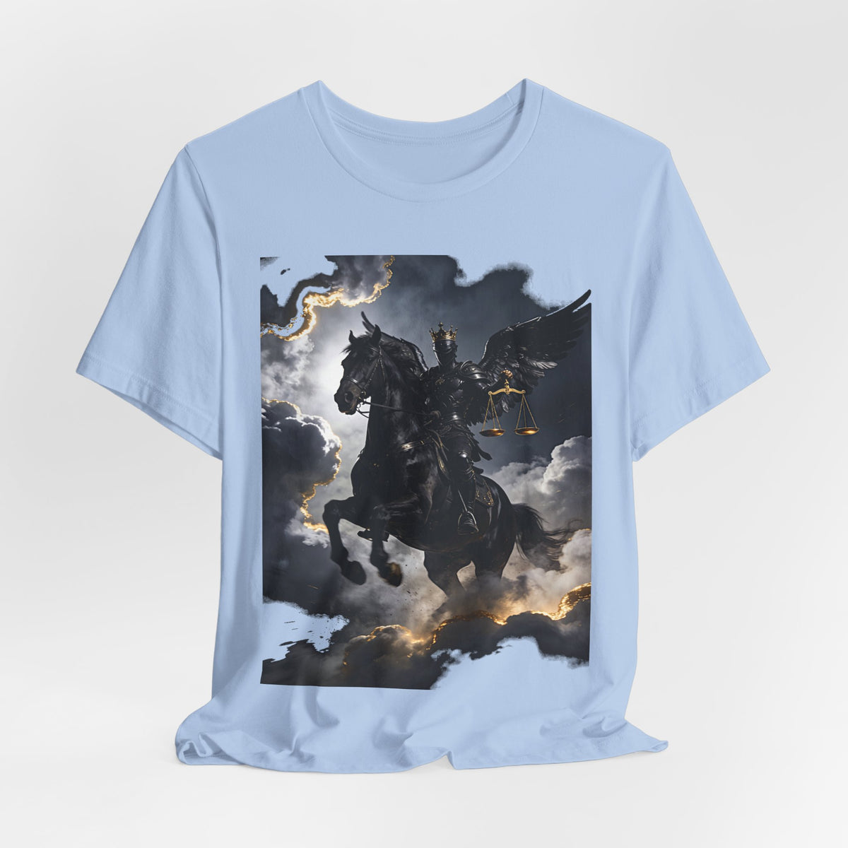 The black horse from Revelation 6:5-6 One of four T-shirt
