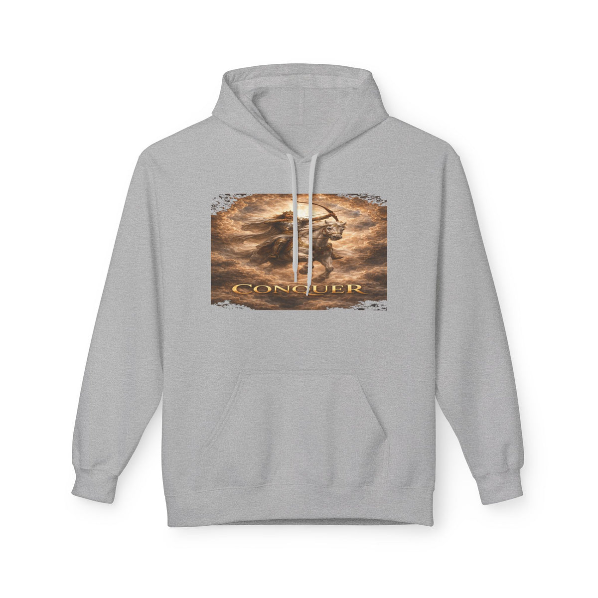 Revelation 6:1-2! And on the White horse was a rider the first horsemen of the apocalypse- Hoodie