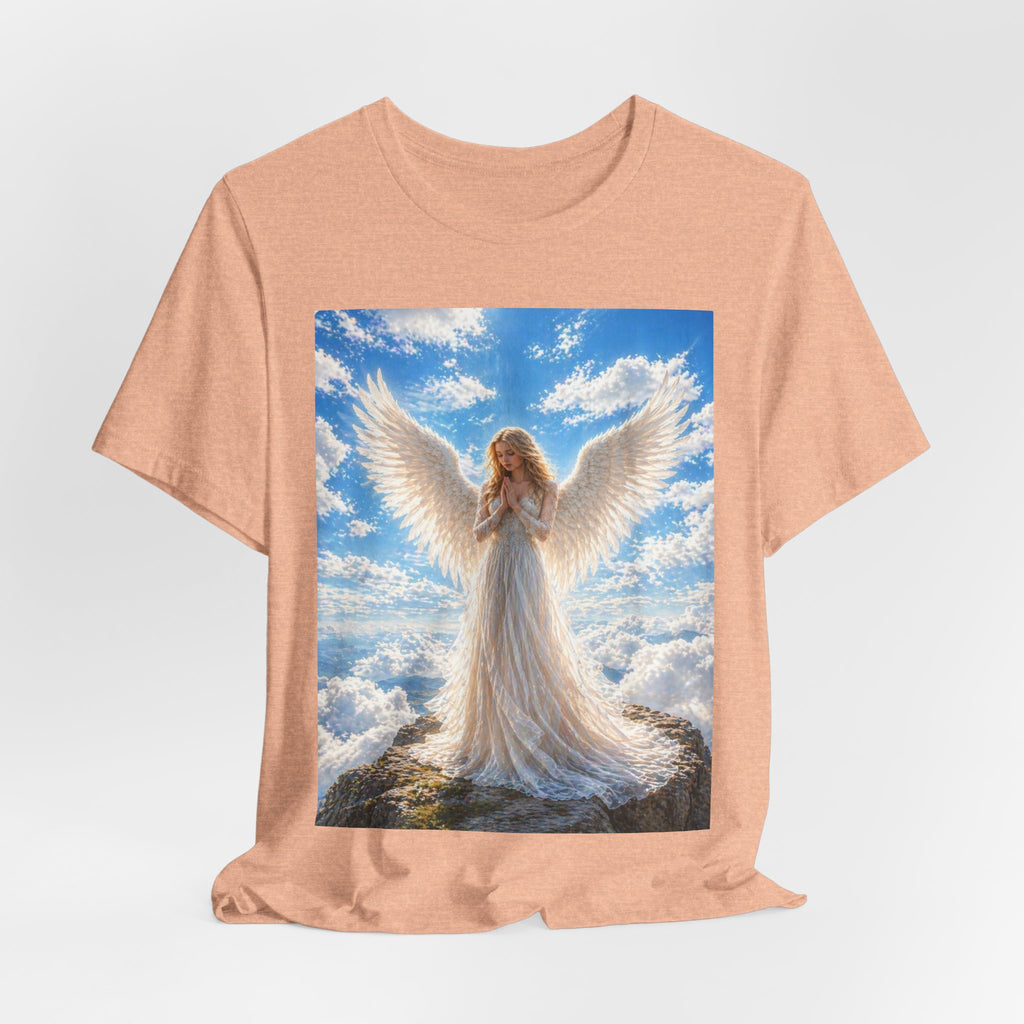 Angel Wings T-Shirt — Serene Guardian Angel Graphic Tee