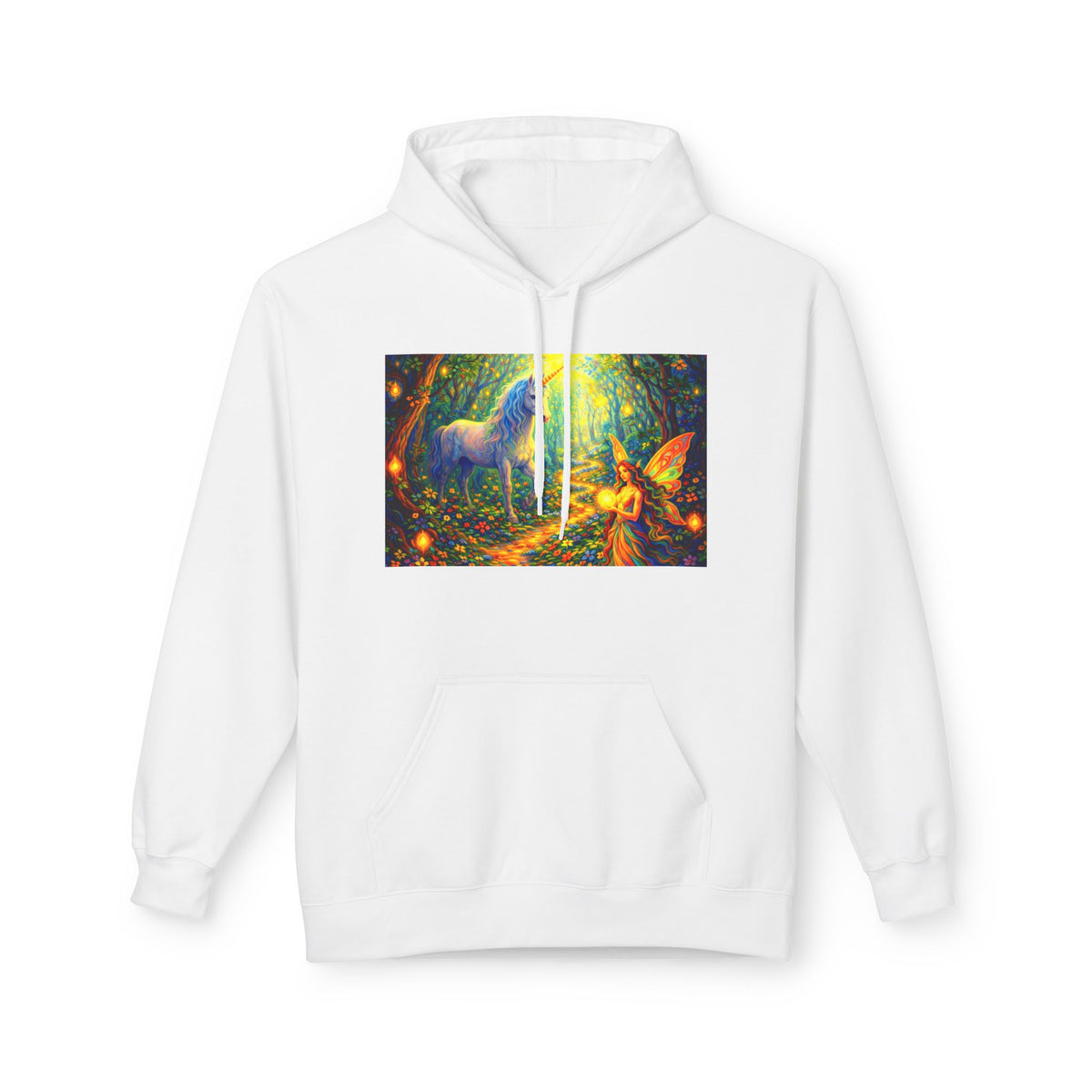 Unisex Fairy  Midweight Softstyle Fleece Hoodie