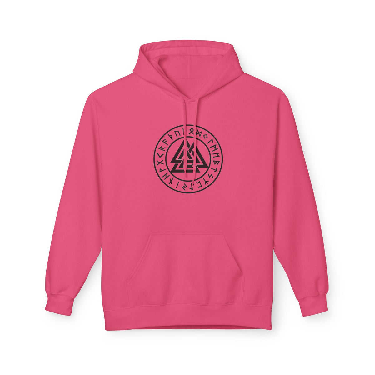 Valknut Rune Hoodie — Norse Viking Symbol for the slain warrior