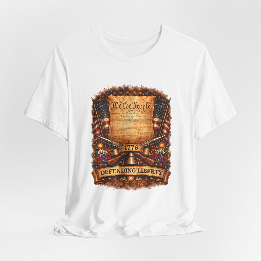 Patriotic "We the People" T-Shirt — Defending Liberty 1776 Tee