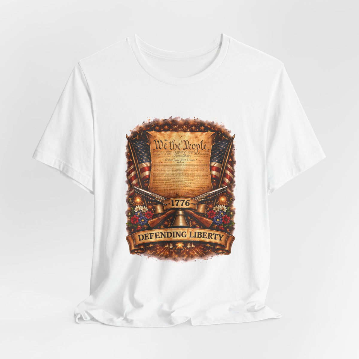 Patriotic "We the People" T-Shirt — Defending Liberty 1776 Tee