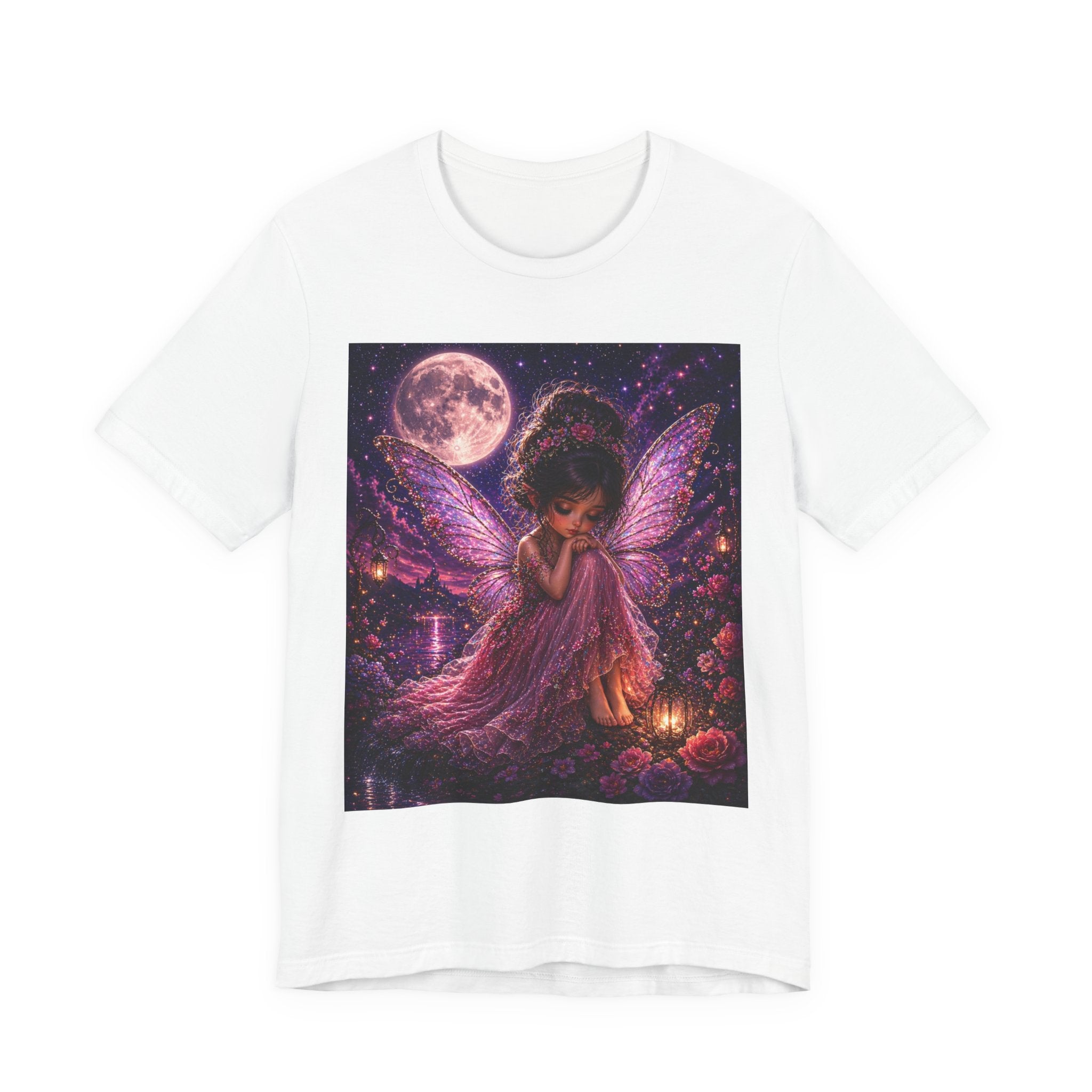 Purple Fairy T-Shirt — Enchanted Moonlit Fairy Tee