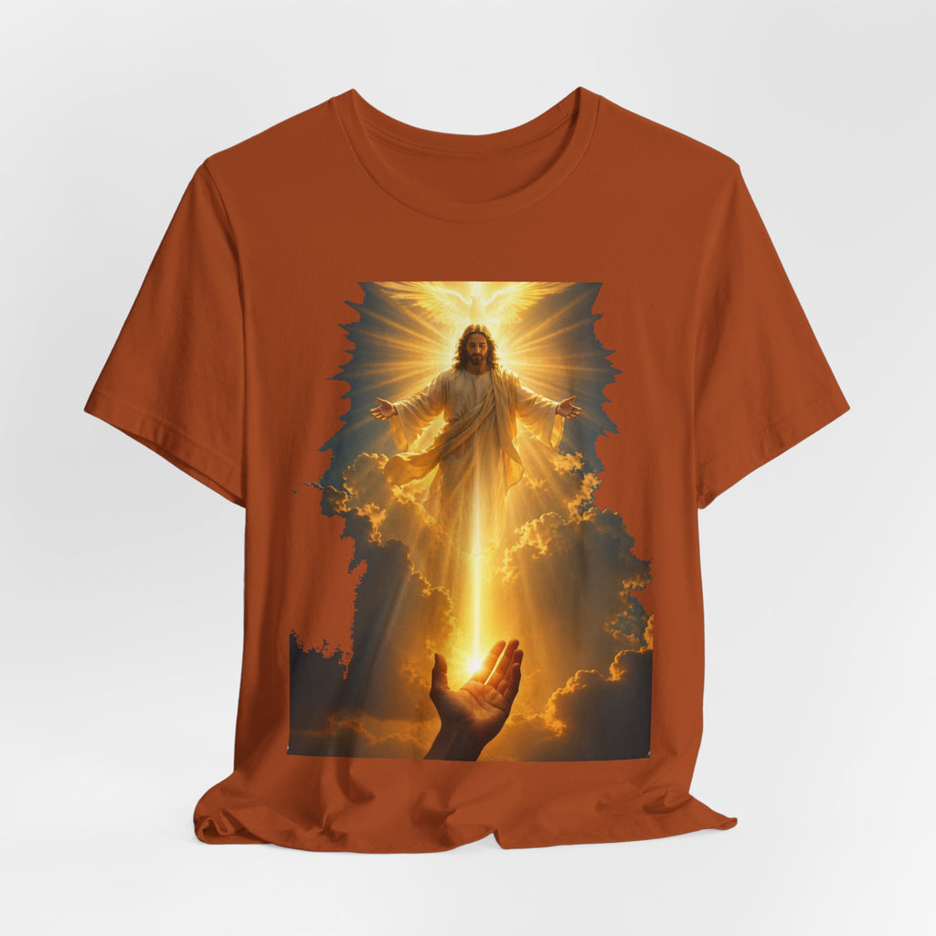 Jesus Ascension T-Shirt — Radiant Savior Graphic Tee