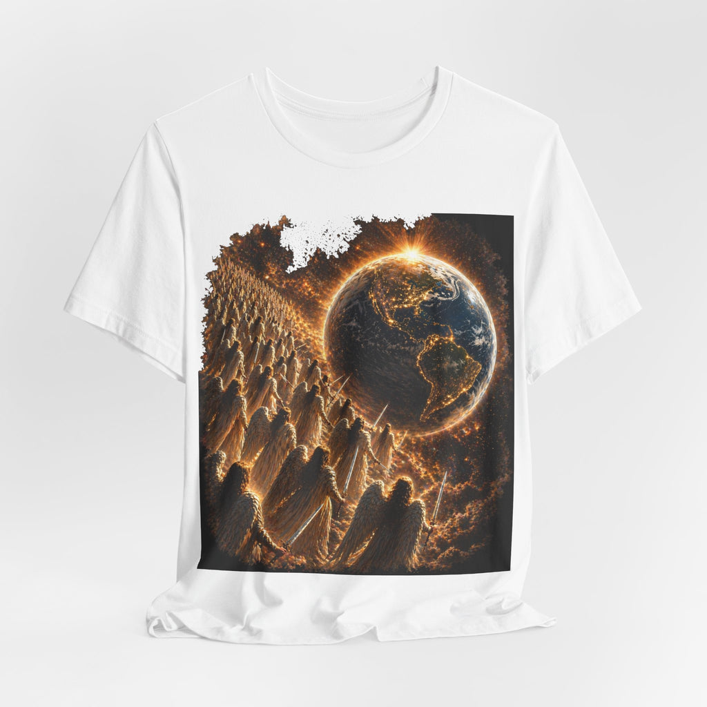 Angles coming back to Earth  Graphic Tee — To fight evil at the end of times!