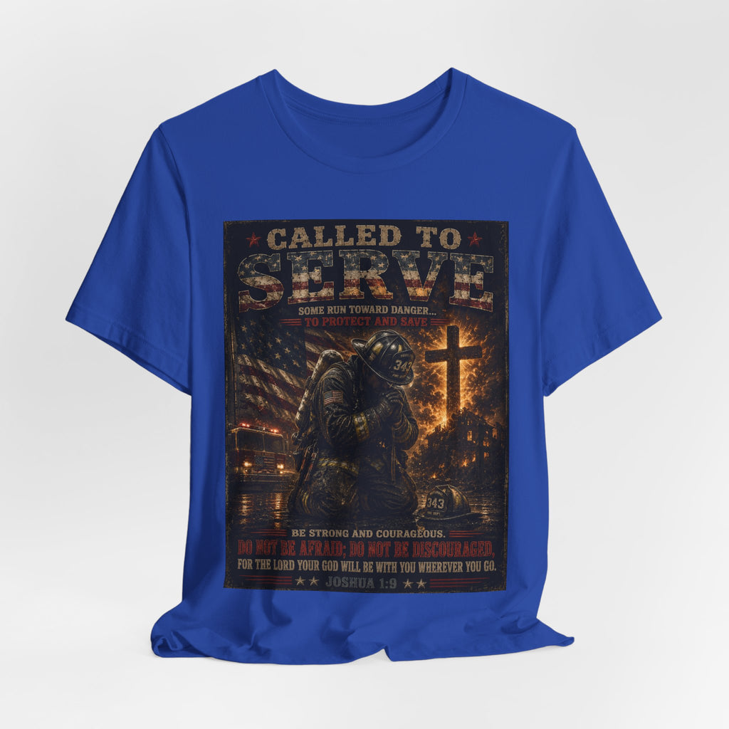 Called to Serve Graphic Tee — Military Christian Prayer T-Shirt