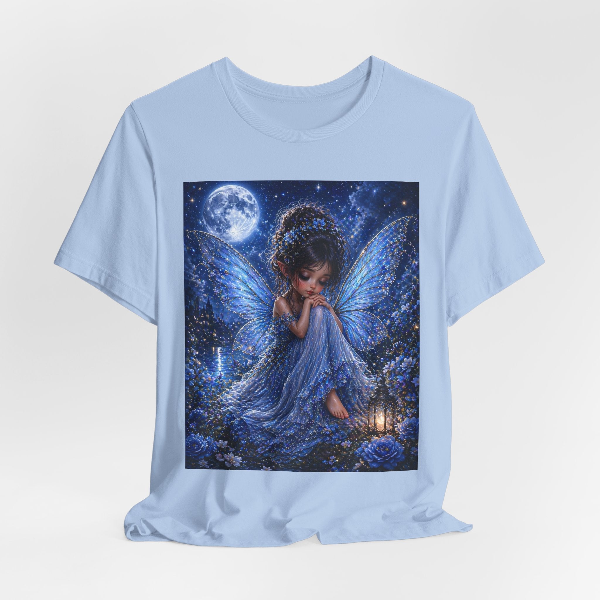 Blue Moon Fairy T-Shirt — Nighttime Fantasy Angel Tee