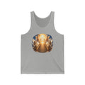 Spiritual Stairway Tank Top — Angels & Golden Light Religious Graphic Tank