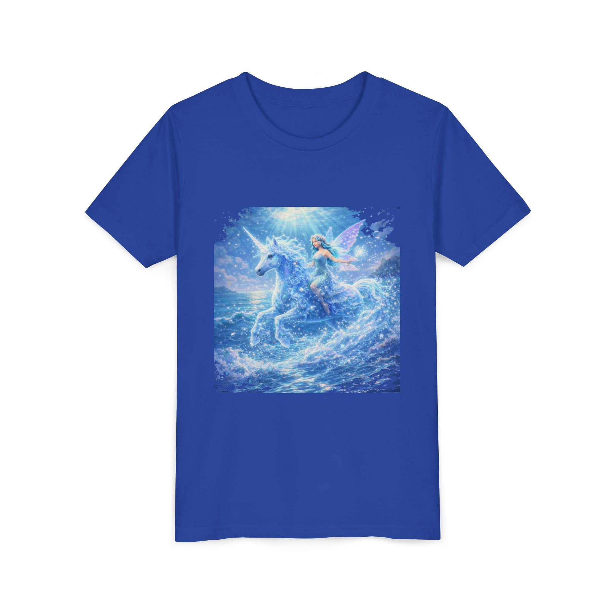 Magical Mermaid Unicorn Youth Tee – Fantasy Ocean Adventure Shirt