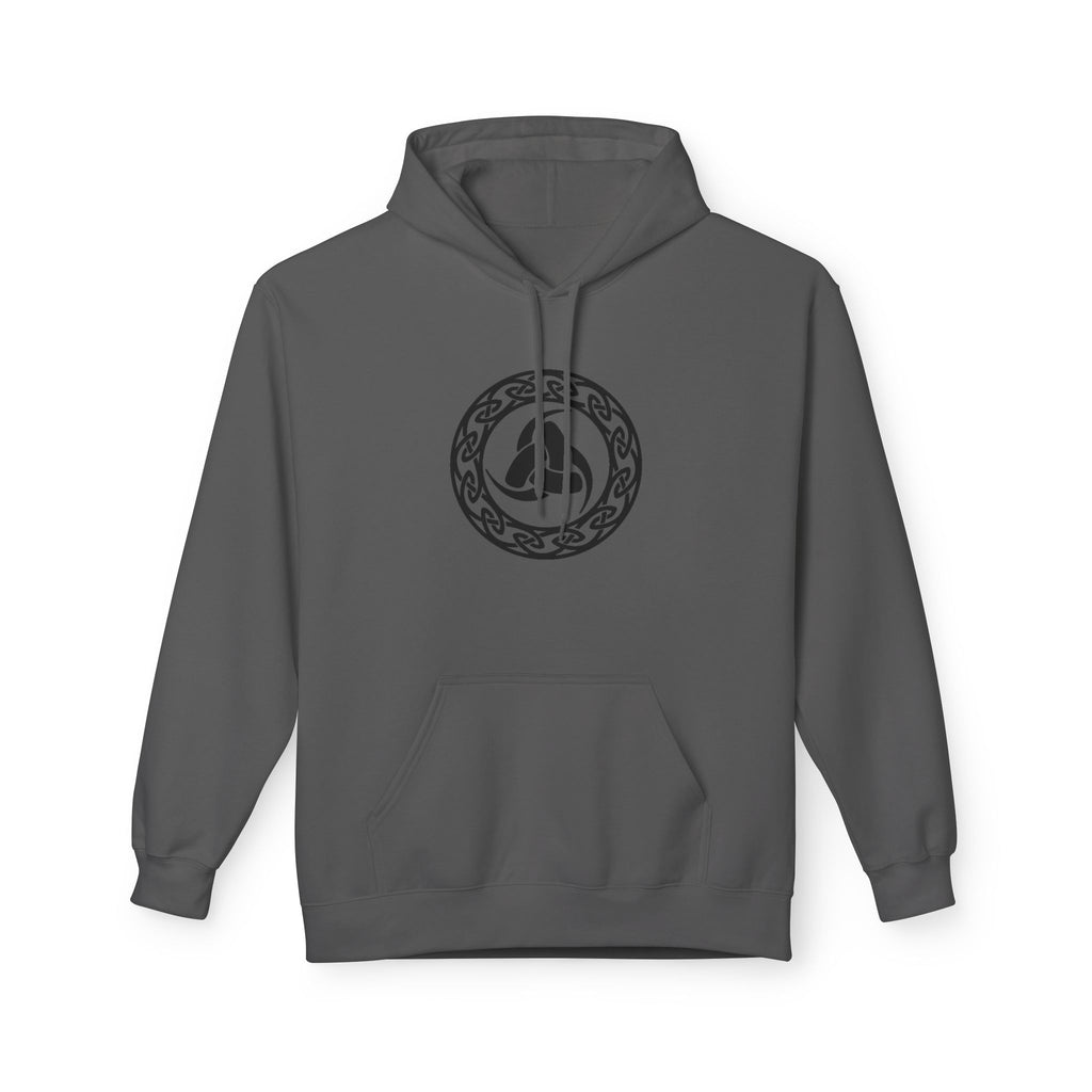 Viking Helm Knot Hoodie — Norse Valknut Symbol -The Triple Horn of Odin – The Horn Triskelion