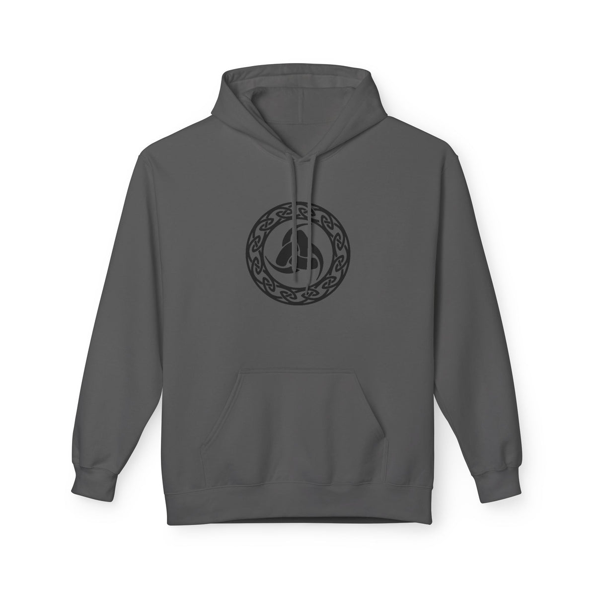 Viking Helm Knot Hoodie — Norse Valknut Symbol -The Triple Horn of Odin – The Horn Triskelion