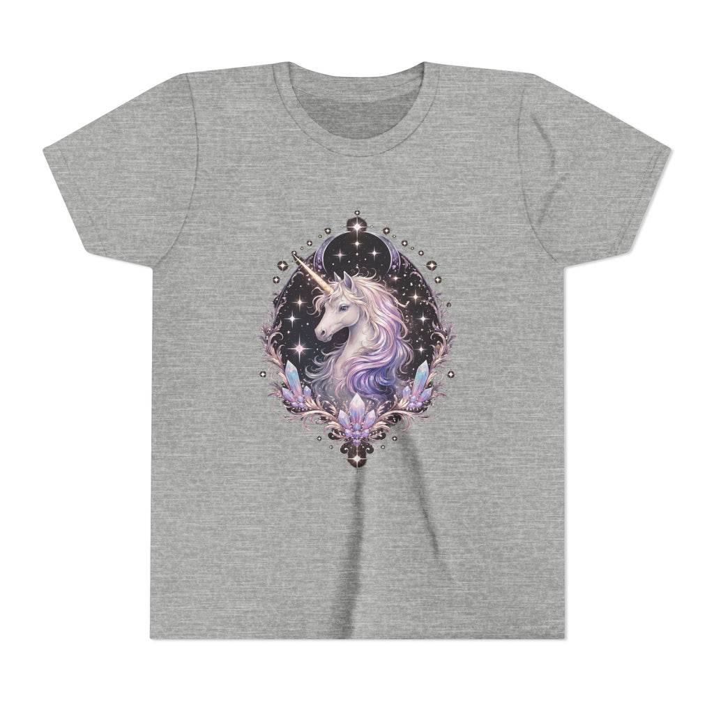 Youth Unicorn Tee — Magical Sparkle Design for Kids