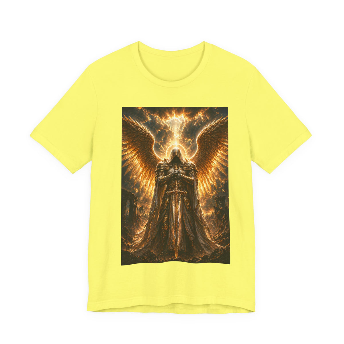 Guardian Angel-Unisex Jersey Short Sleeve Tee
