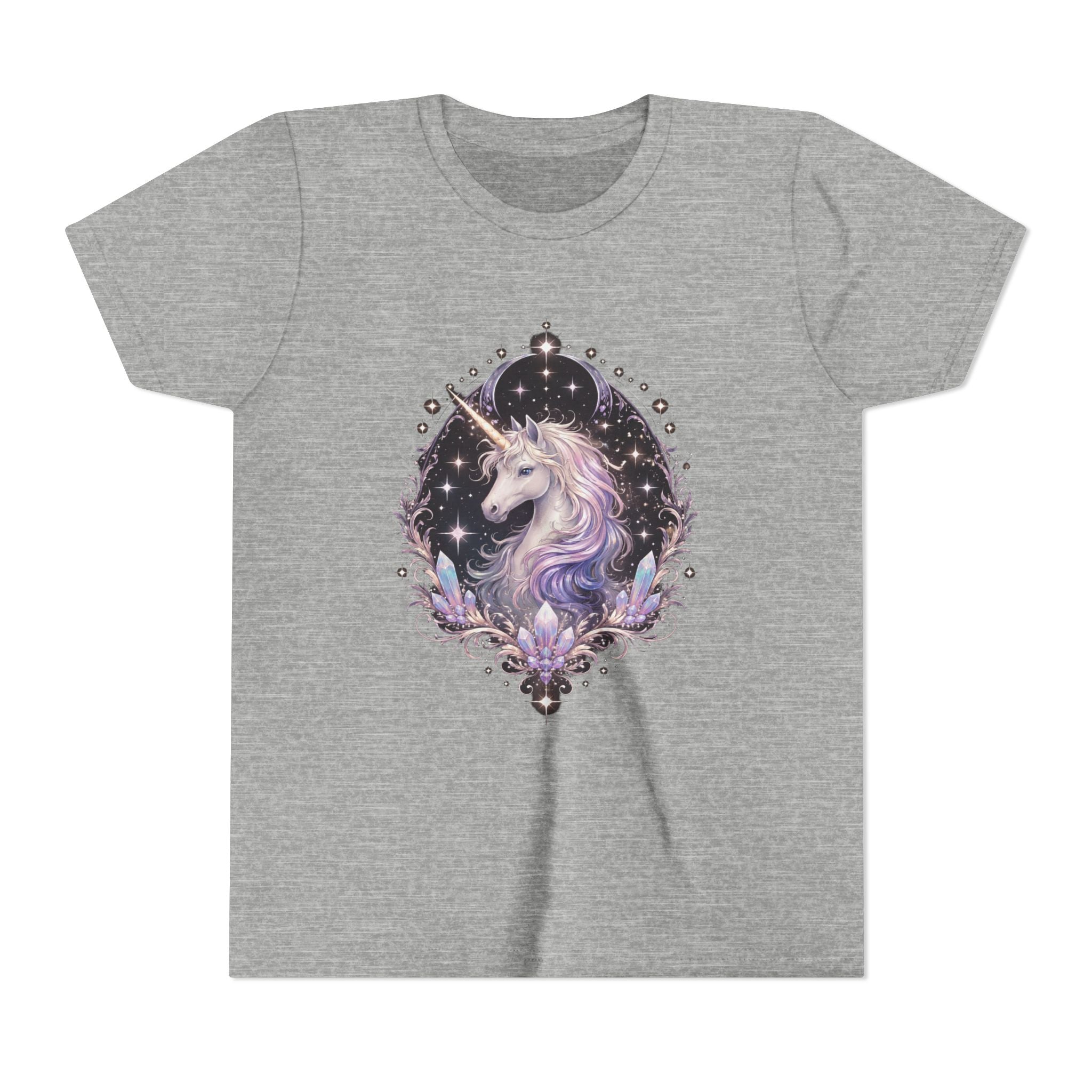 Youth Unicorn Tee — Magical Sparkle Design for Kids