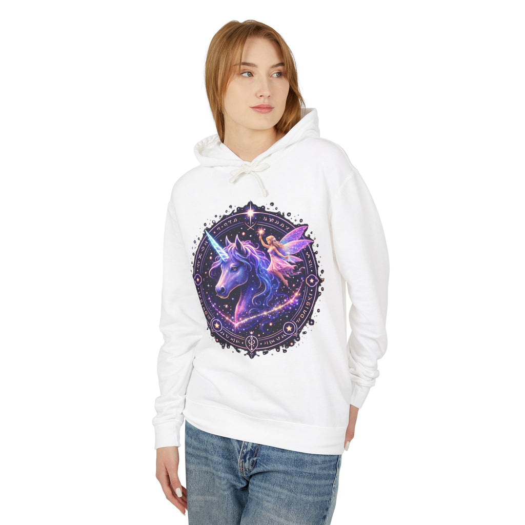 Unicorn Mandala Hoodie — Magical Celestial Unicorn Graphic Sweatshirt