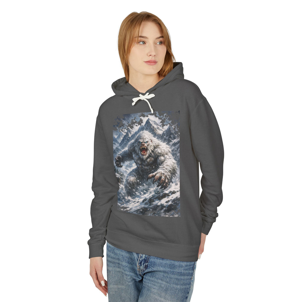 Yeti Storm Hoodie — Vintage Mountain Sasquatch Graphic Sweatshirt