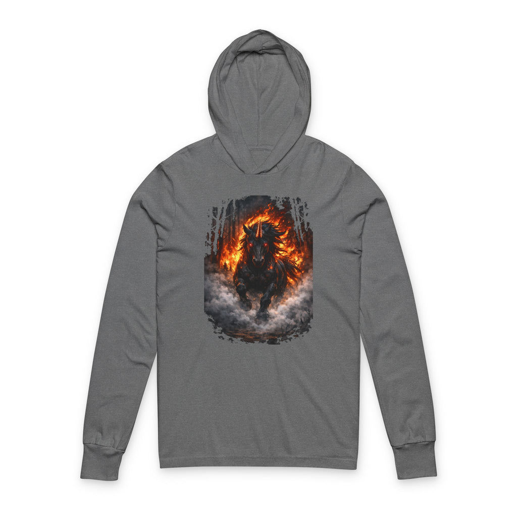Unisex Hooded Long Sleeve Tee