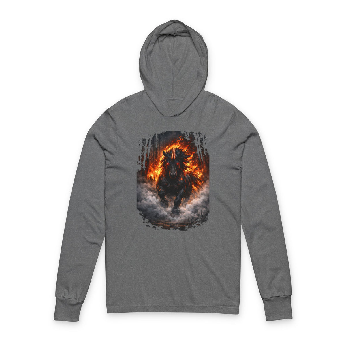 Unisex Hooded Long Sleeve Tee