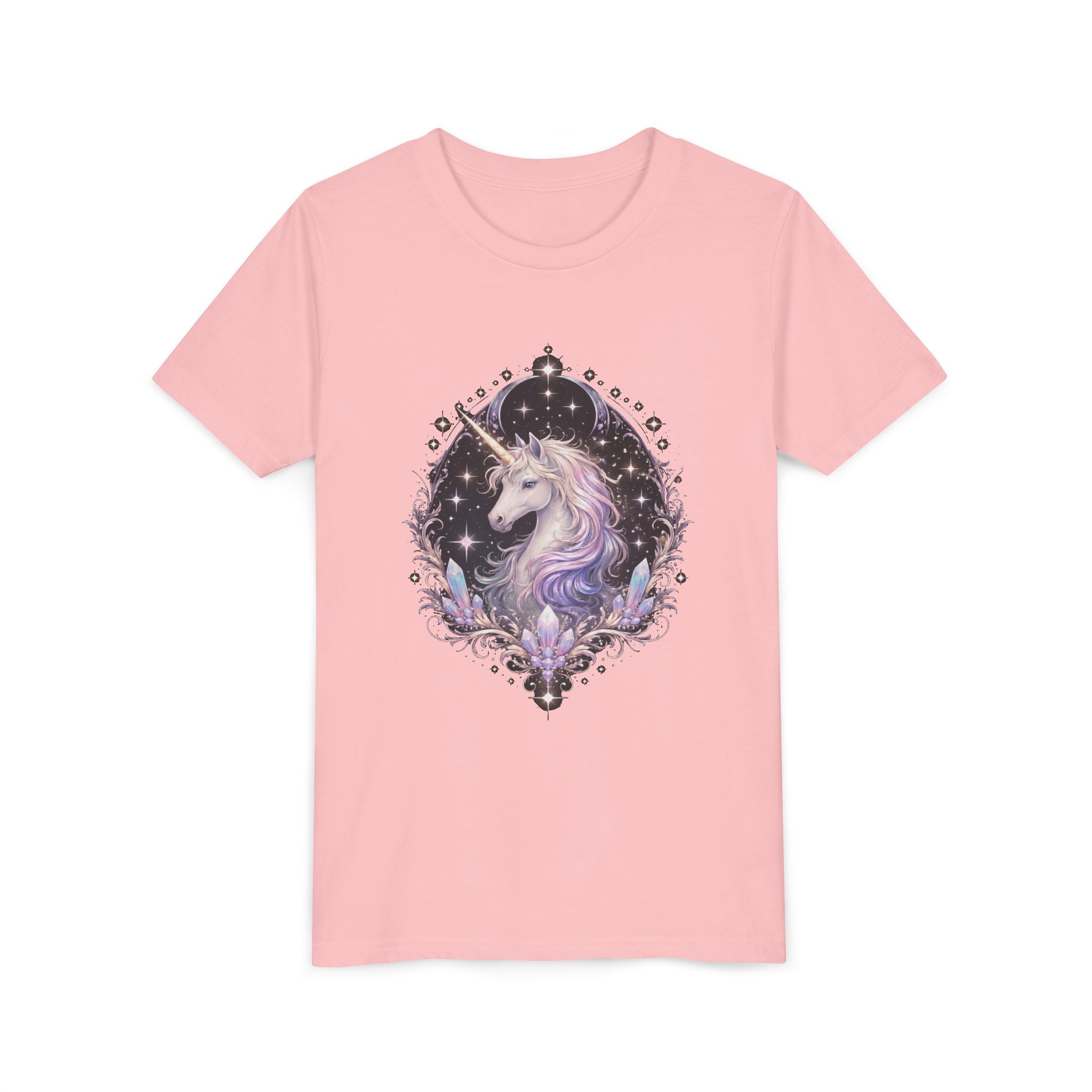Youth Unicorn Tee — Magical Sparkle Design for Kids