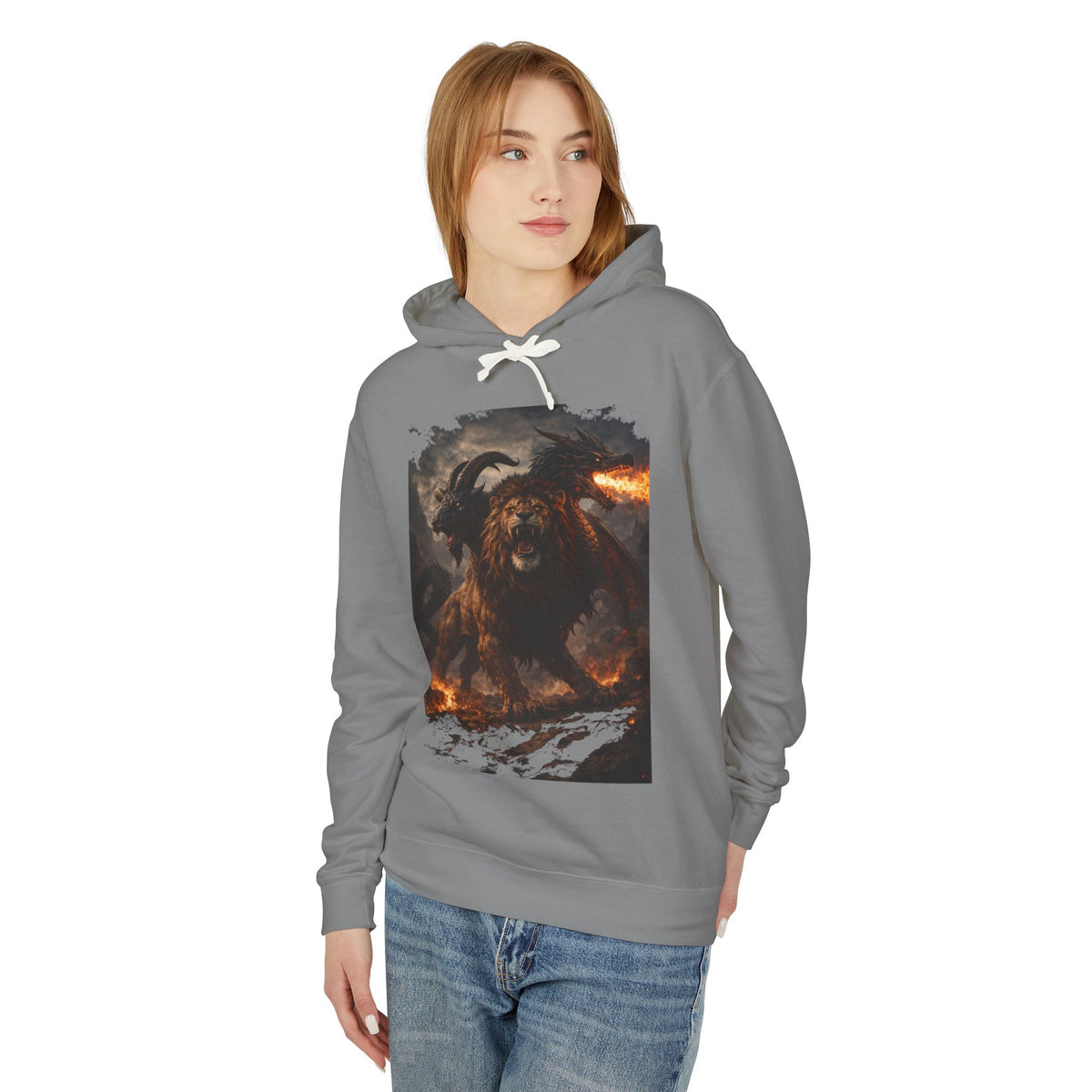 Chimera is one of the most fascinating creatures in Greek mythology-Graphic Sweatshirt