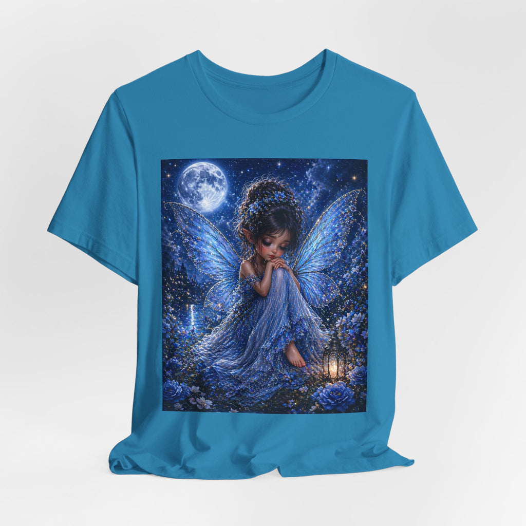 Blue Moon Fairy T-Shirt — Nighttime Fantasy Angel Tee