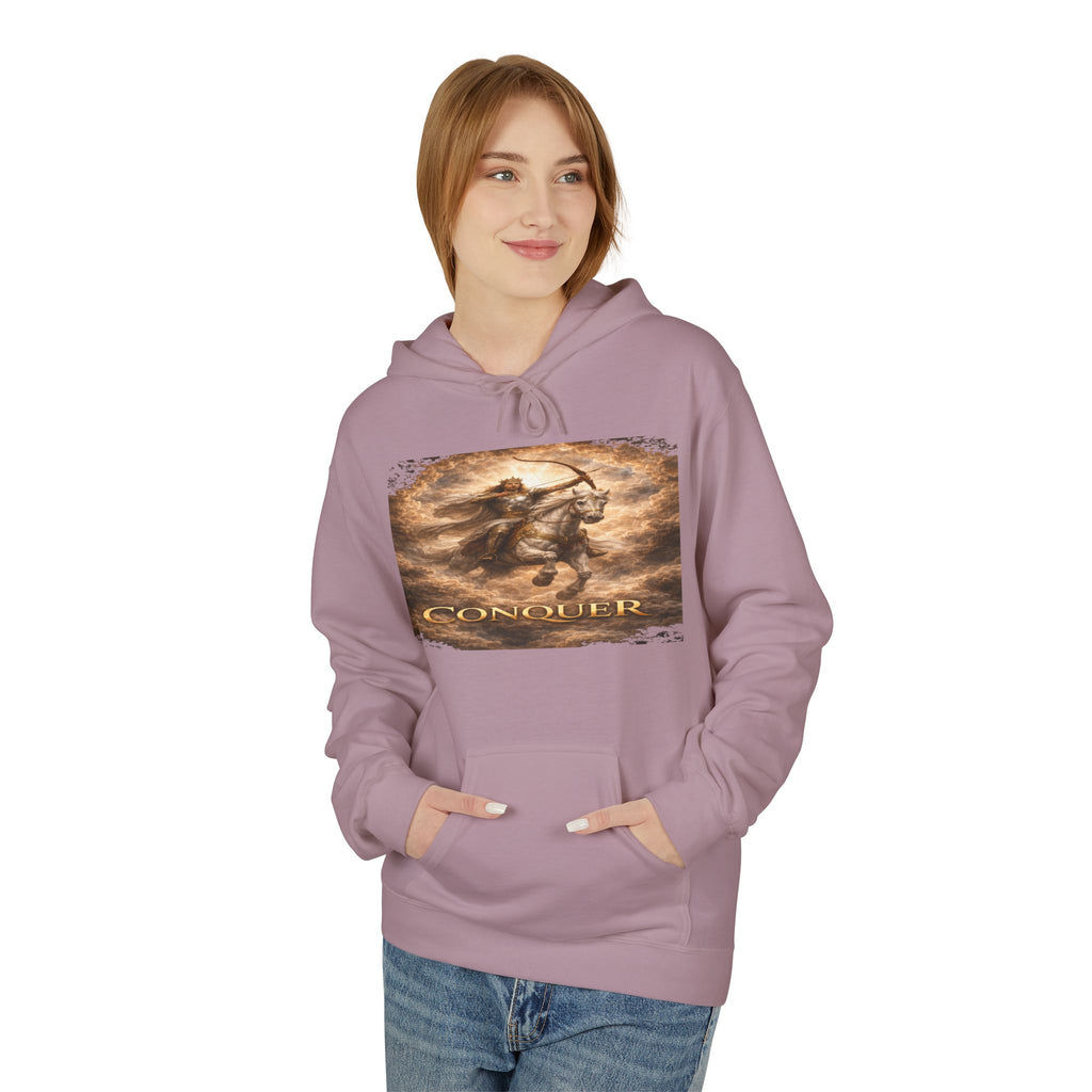 Revelation 6:1-2! And on the White horse was a rider the first horsemen of the apocalypse- Hoodie