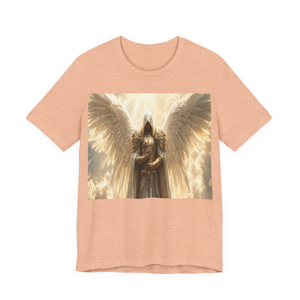 Guardian Angel Graphic Tee — Golden Archangel Design