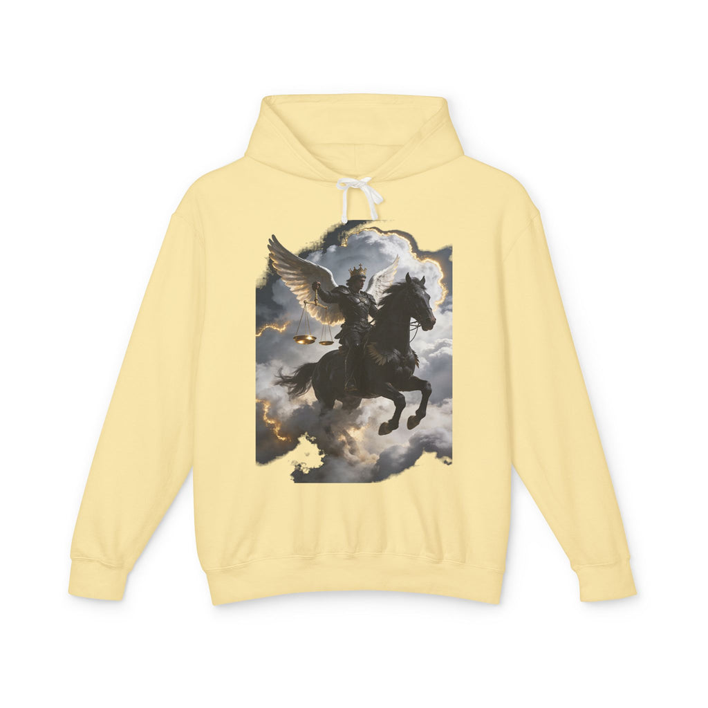 The black horse from Revelation 6:5-6-hoodie!