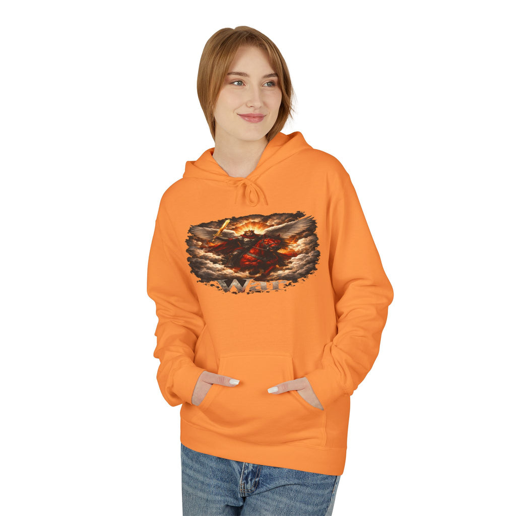 The red horse from Revelation 6:3-4 the horseman of war the second seal opened by the Lamb if God- Graphic Pullover