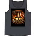 Liberty Is Not Free Tank Top — Patriotic American Flag Bell Concert Tank