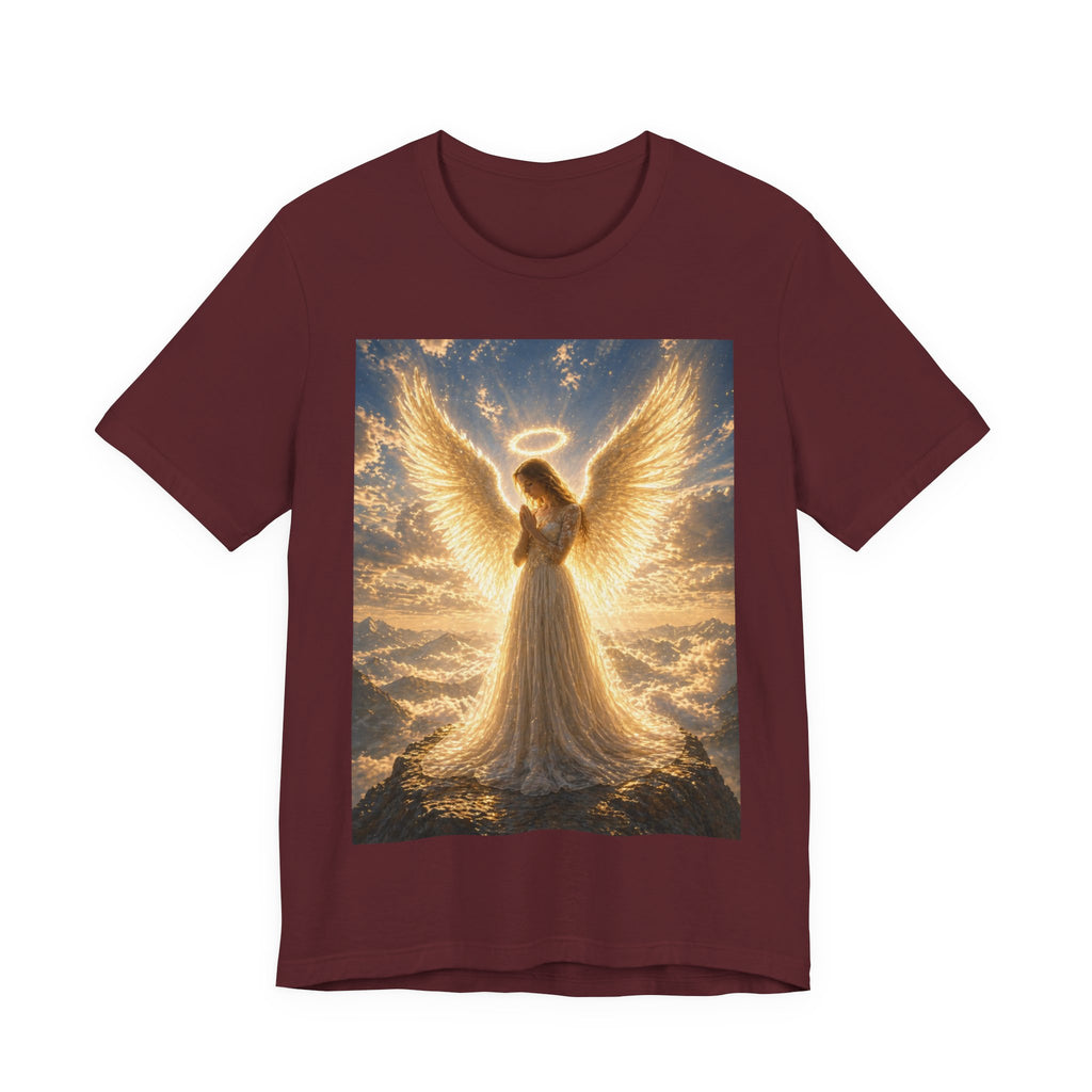 Angle praying Unisex Jersey Short Sleeve Tee
