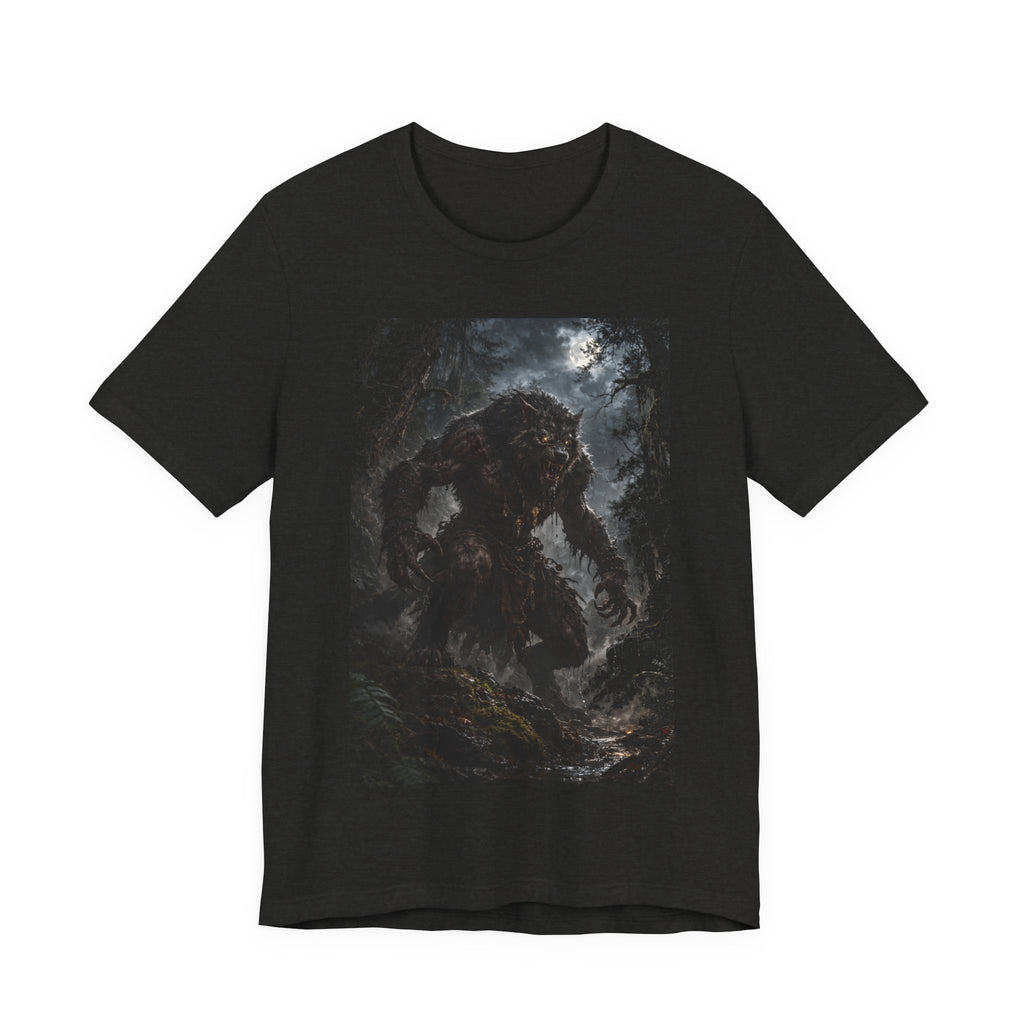 Were wolf in Dark Forest -A Mythocal Monster from the past! Graphic Tee