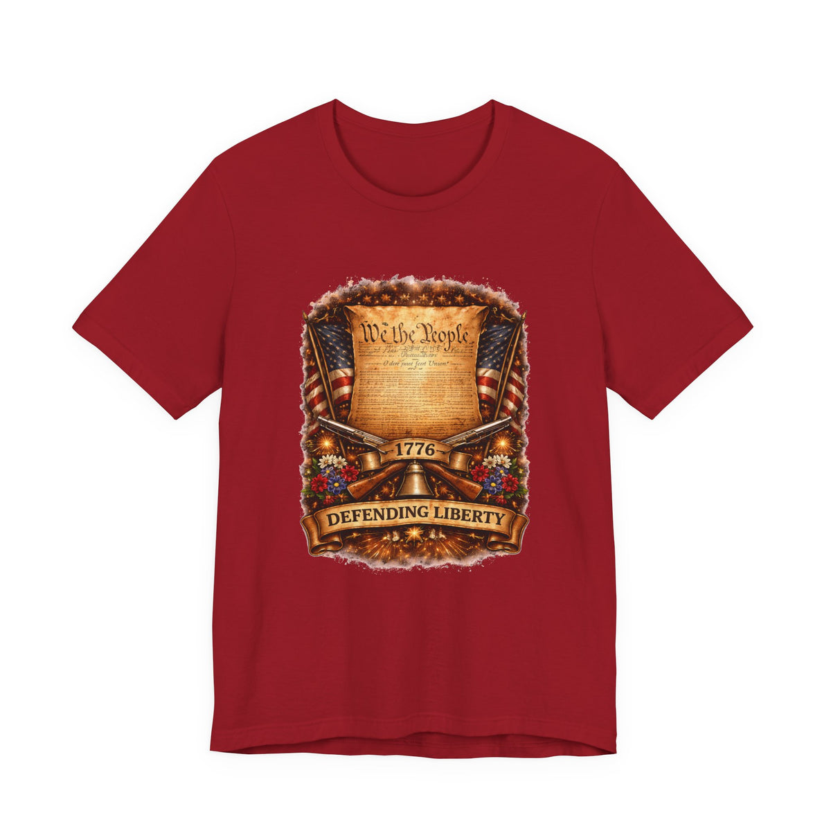 Patriotic "We the People" T-Shirt — Defending Liberty 1776 Tee