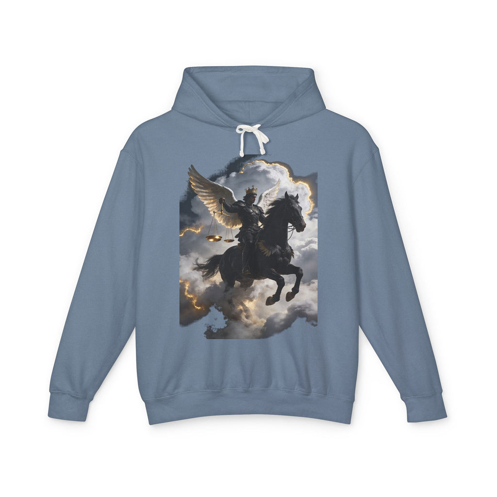The black horse from Revelation 6:5-6-hoodie!