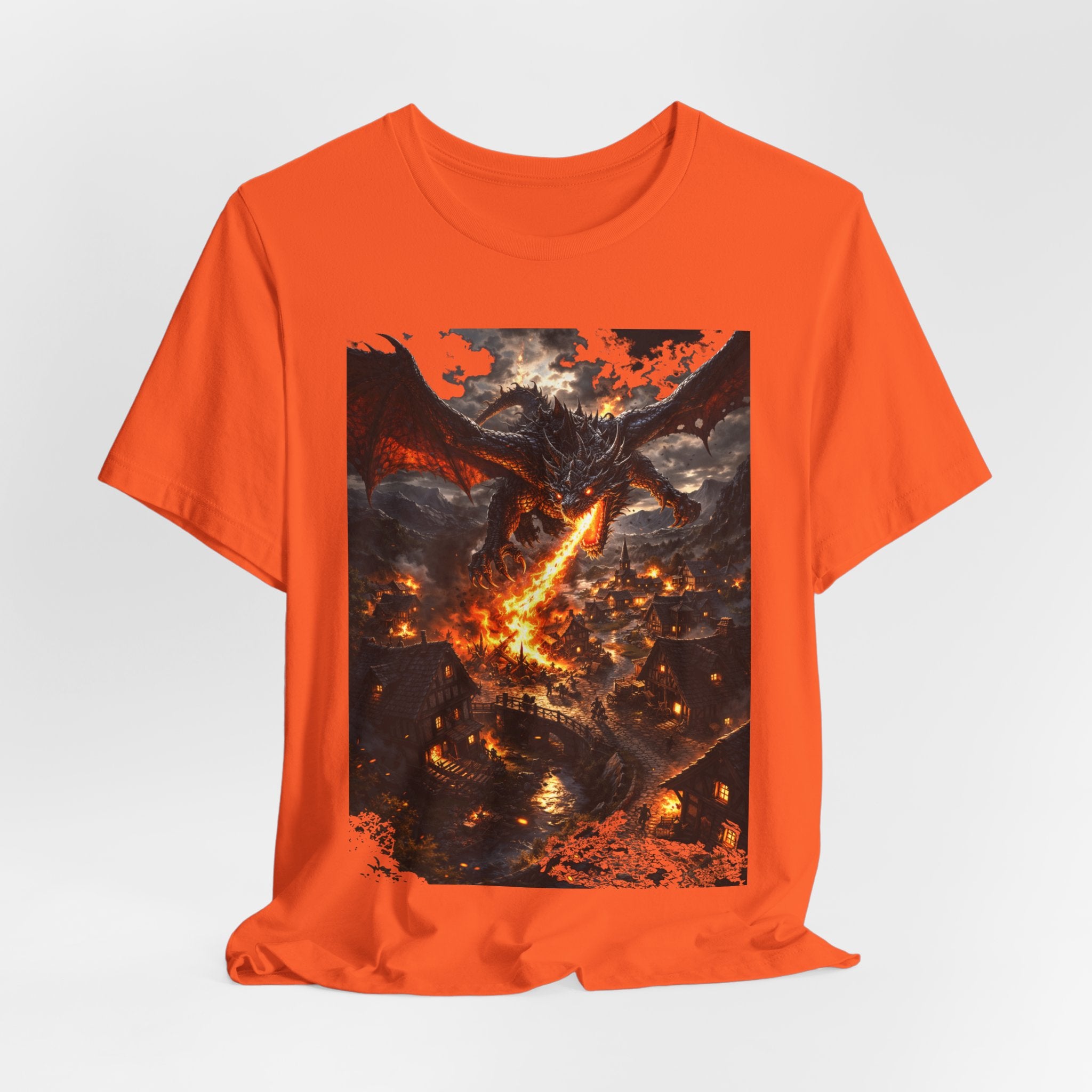 Dragon Fire T‑Shirt — Epic Fire‑Breathing Dragon Graphic Tee
