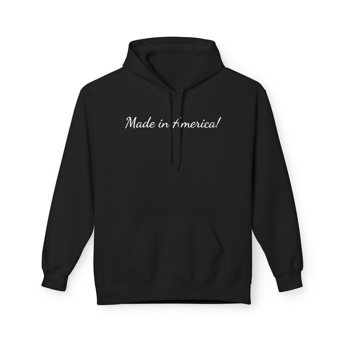 Made in America-Classic White Hoodie