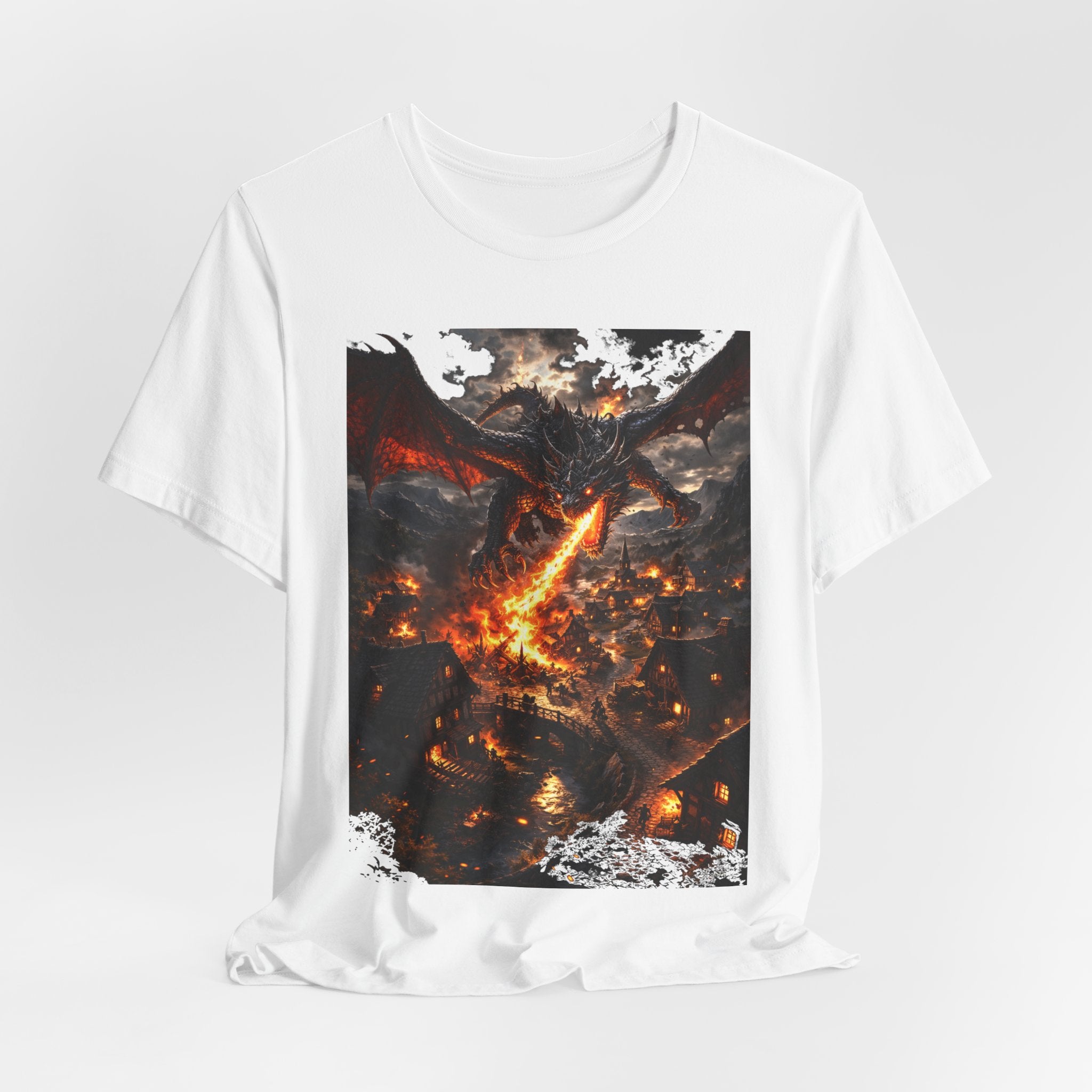 Dragon Fire T‑Shirt — Epic Fire‑Breathing Dragon Graphic Tee