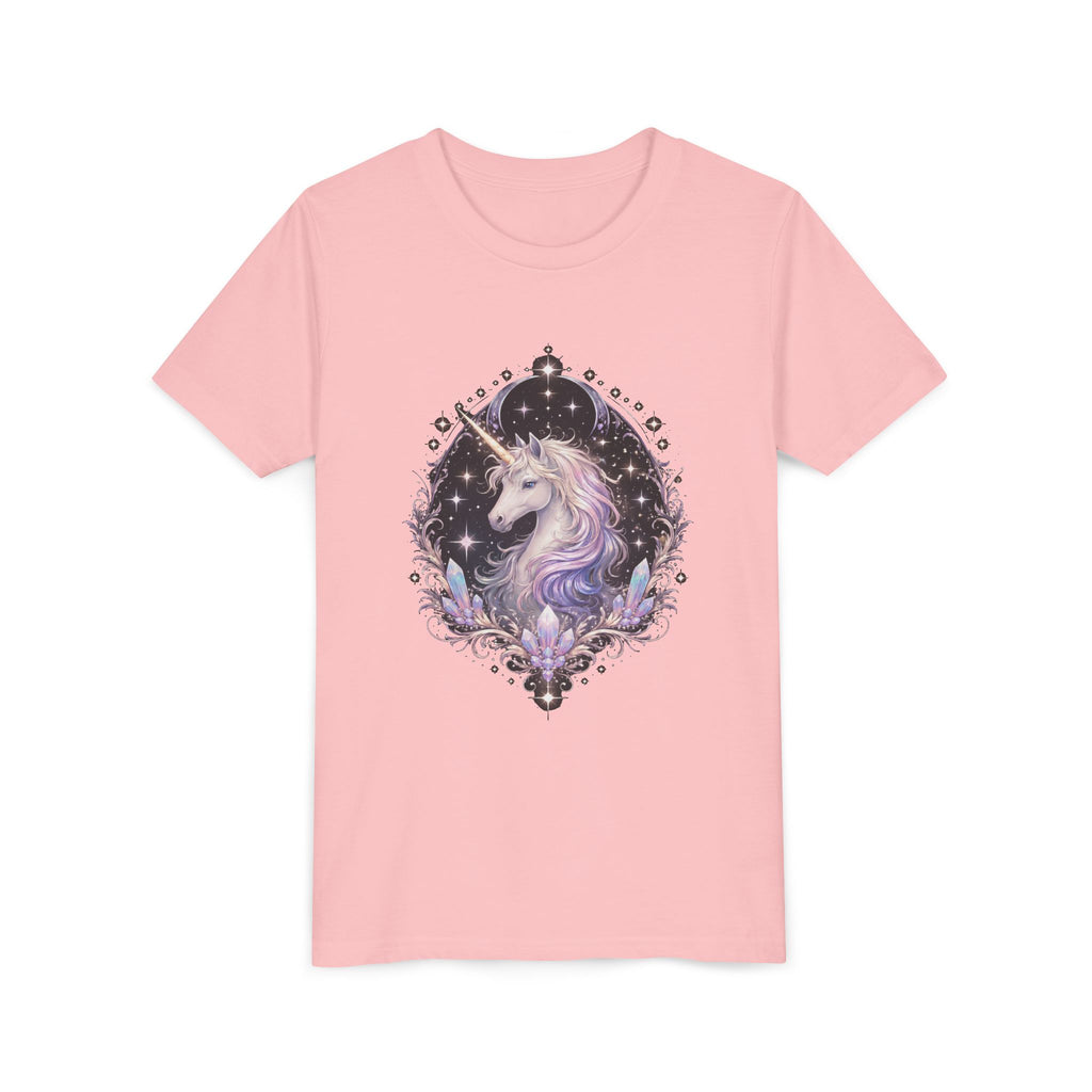 Youth Unicorn Tee — Magical Sparkle Design for Kids