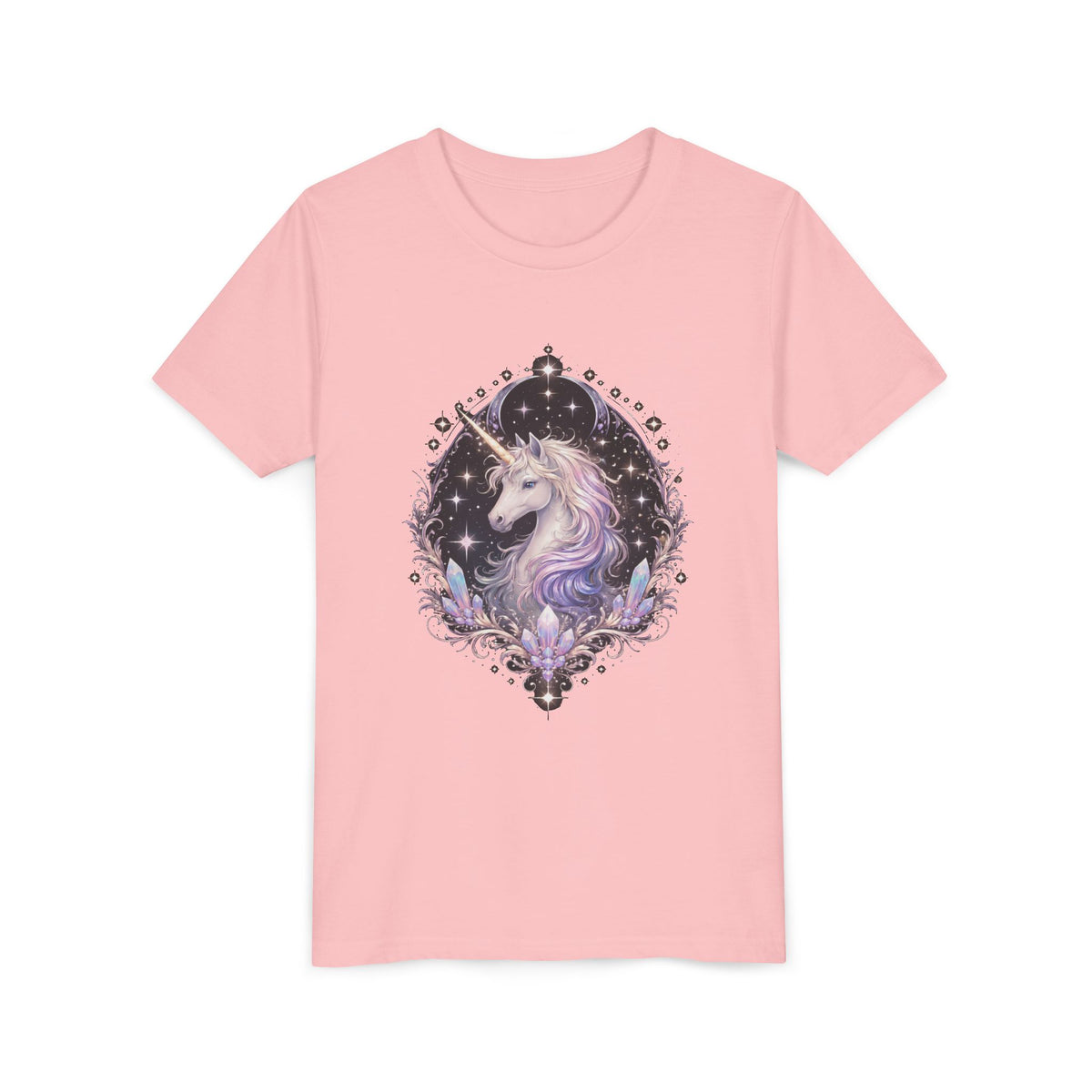 Youth Unicorn Tee — Magical Sparkle Design for Kids