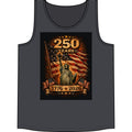 250 Years 1776–2026 Statue of Liberty American Flag Tank Top — Patriotic Independence Day Tee