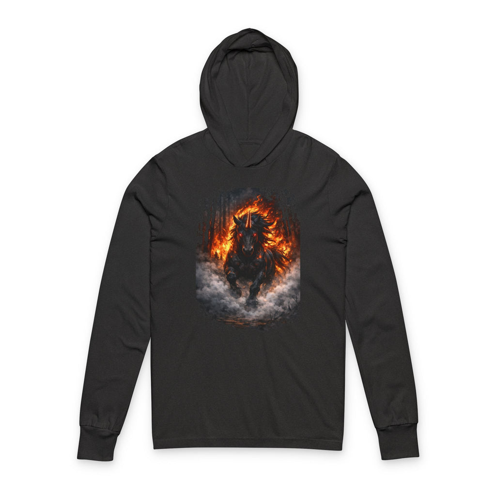 Unisex Hooded Long Sleeve Tee