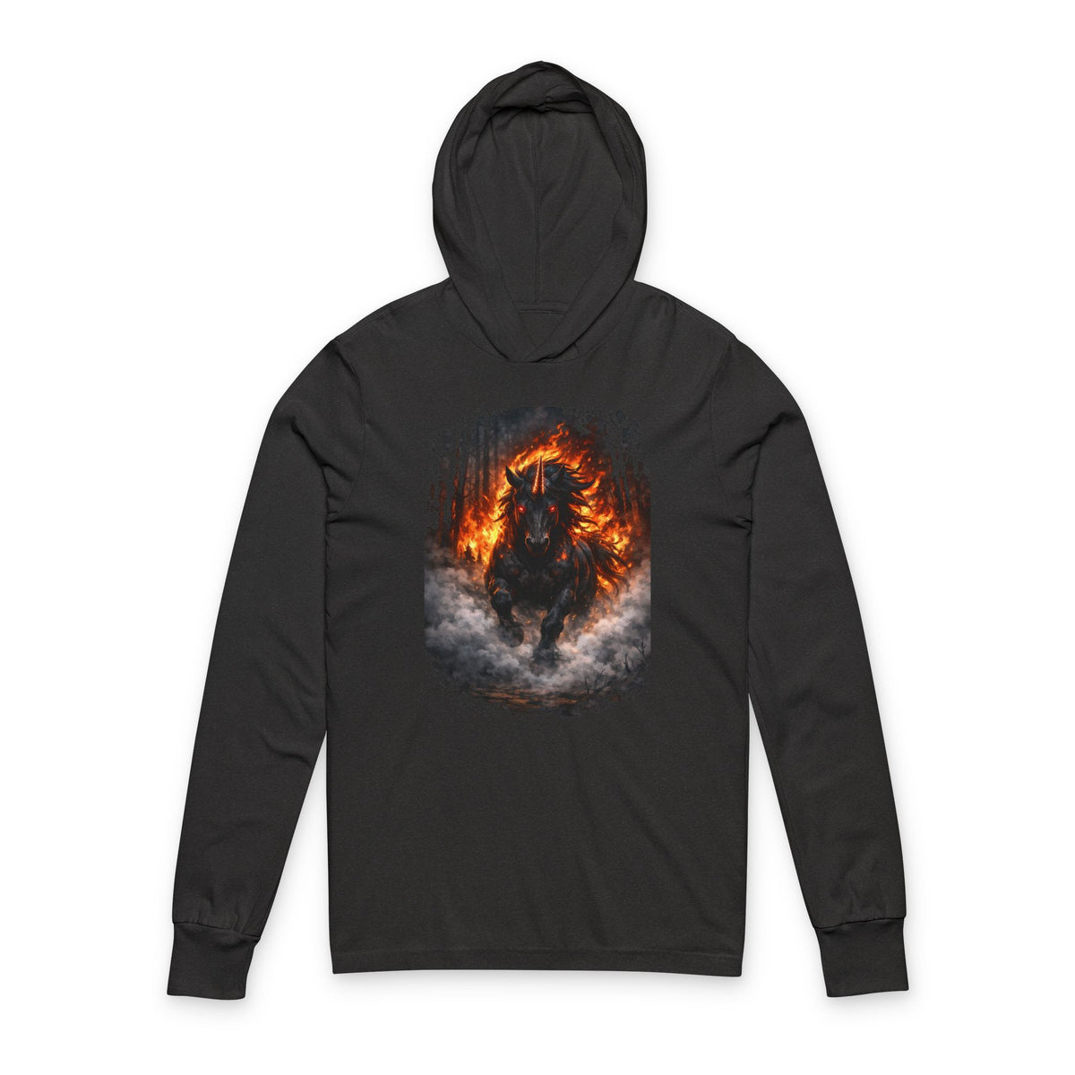 Unisex Hooded Long Sleeve Tee