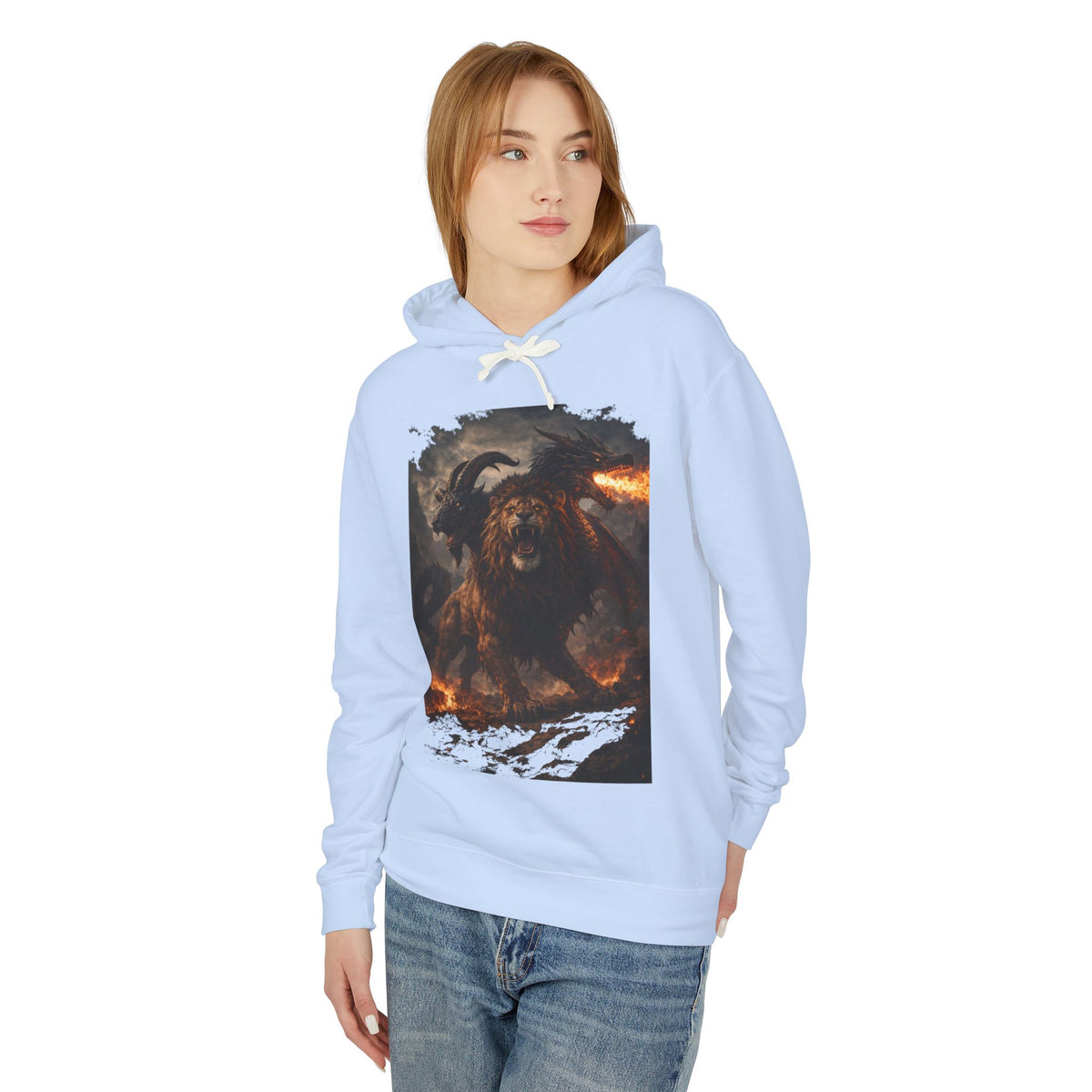Chimera is one of the most fascinating creatures in Greek mythology-Graphic Sweatshirt