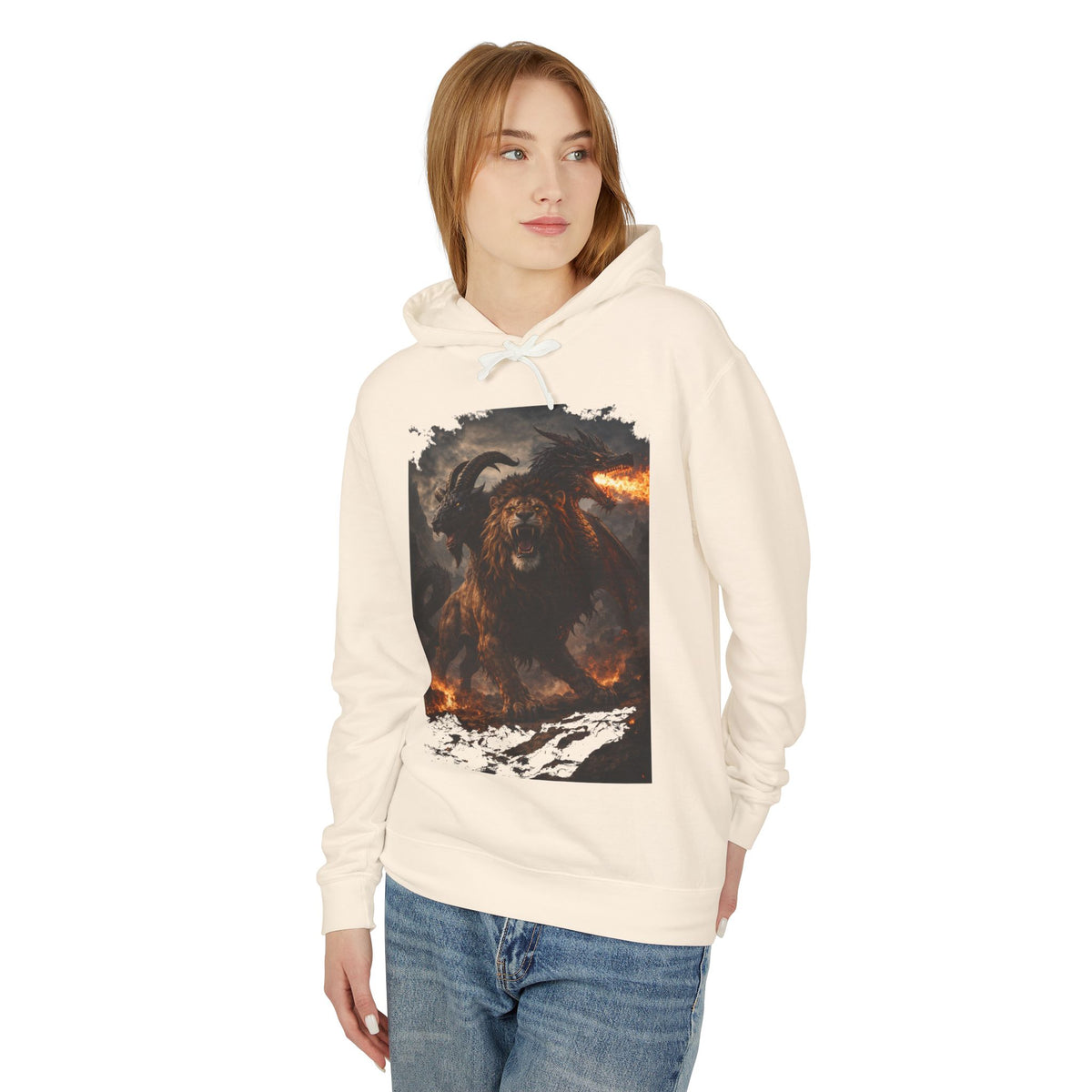 Chimera is one of the most fascinating creatures in Greek mythology-Graphic Sweatshirt