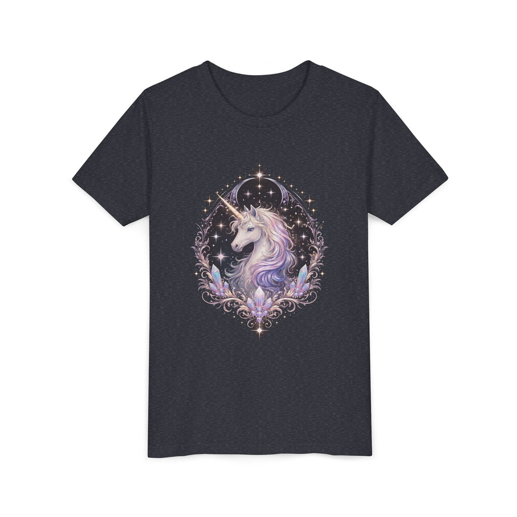 Youth Unicorn Tee — Magical Sparkle Design for Kids