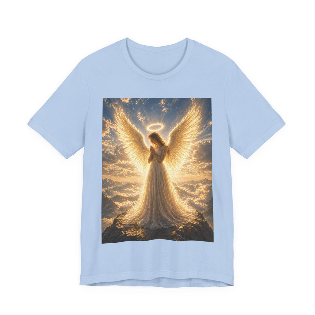 Angle praying Unisex Jersey Short Sleeve Tee